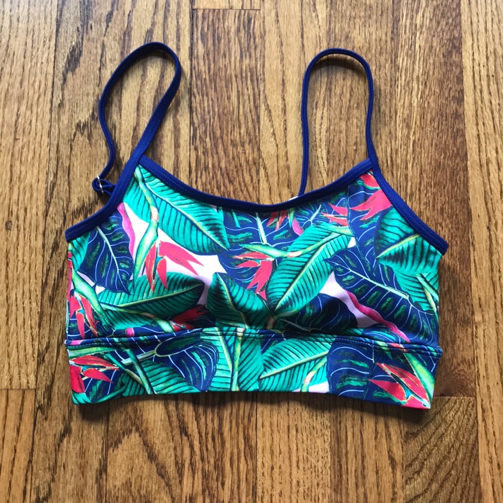 LIME RICKI bikini bralette top